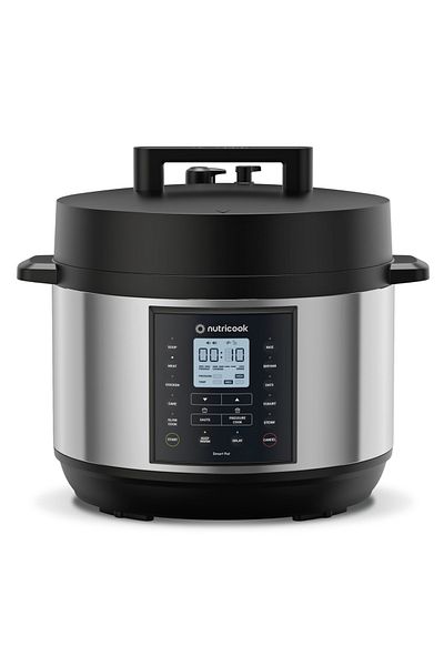 Nutricook Smart Pot 2 Plus 1500 Watts - 9 Appliances In 1, 9.5l, Brushed Ss/black