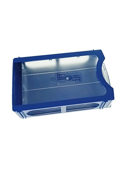 OEM Cutie depozitare tip sertar modular, 160x94x41mm, P-068, din plastic, albastra