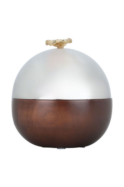Alsaif Gallery Tamriya Wooden - Al Saif Gallery, Round, Lid - Brown
