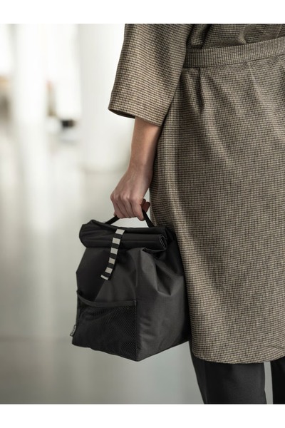 IKEA Lunch bag, black, 22x17x35 cm