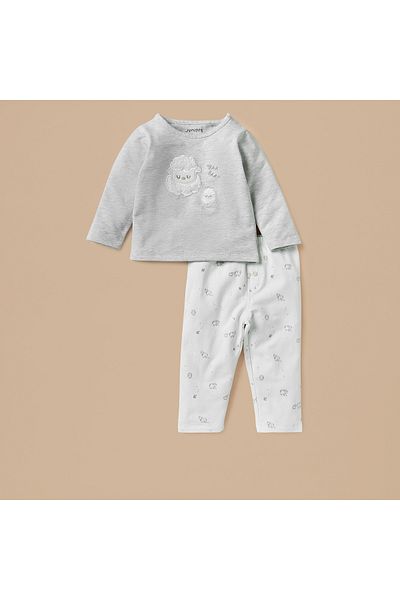 Juniors Sheep Print T-shirt and Pyjama Set
