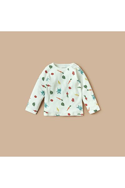 Juniors Printed T-shirt and Pyjama Set
