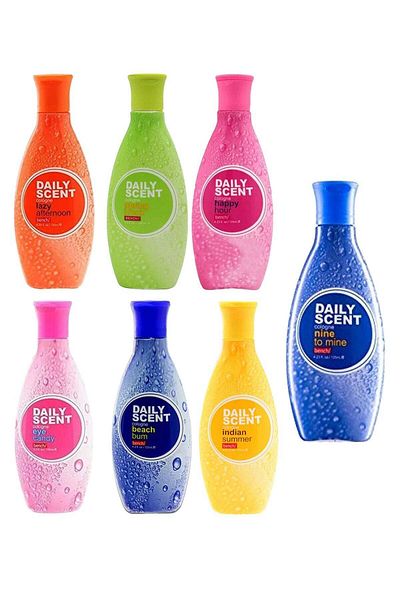 BENCH Daily Scent Bench Body Cologne Set, 7 Pieces, Multicolor, 125ml