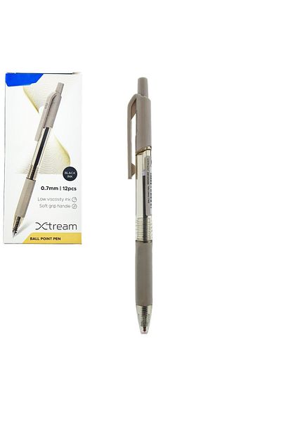 OEM Set of 12 mechanical pens with 0.7mm tip, Soft Grip, black ink, ergonomic design
