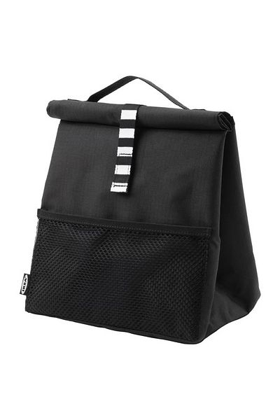 IKEA Lunch bag, black, 22x17x35 cm