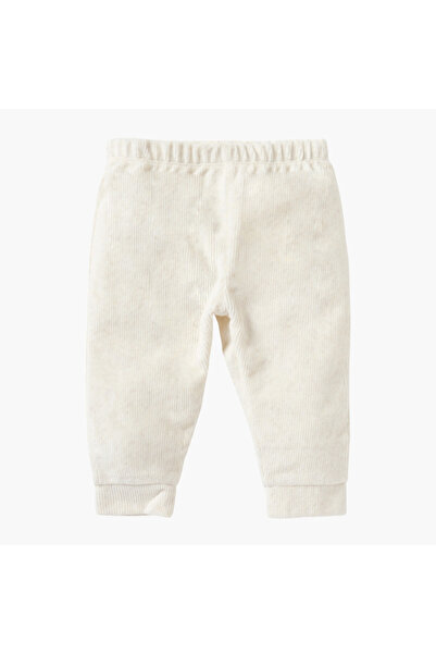 giggles Embroidered Long Sleeves Velour T-shirt and Pyjama Set