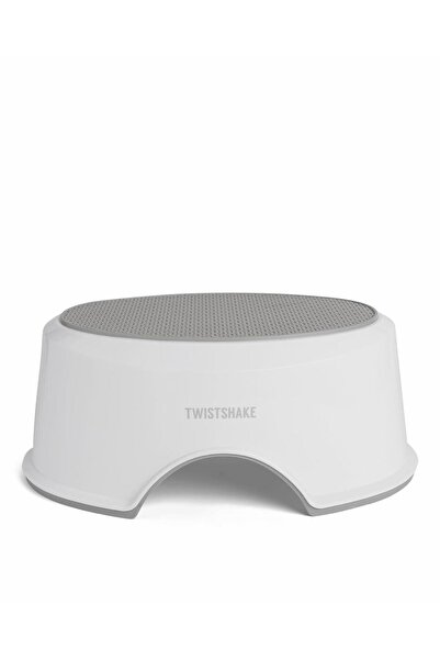 Twistshake Pastel Gri Unisex Bebek Kaymaz Banyo Taburesi