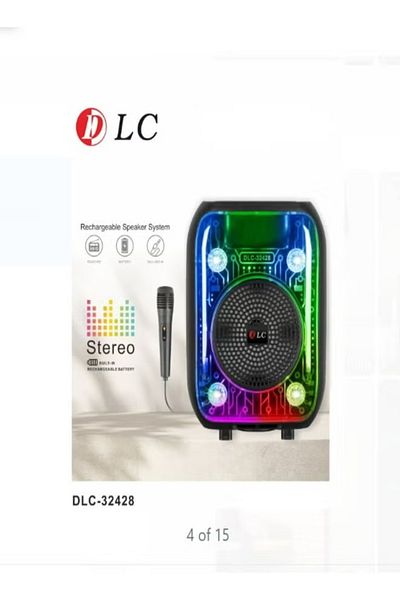 DLC Bluetooth Speaker With Microphone