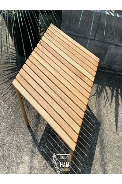 Atölye Ham Kamp Masası, Katlanabilir, Çantalı, Bahçe Balkon Plaj Piknik Masas...
