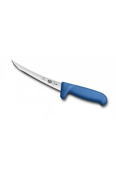 Victorinox Victorinox Fibrox Boning Knife 5.6612.15, Curved Flexible Blade 15 cm, Blue