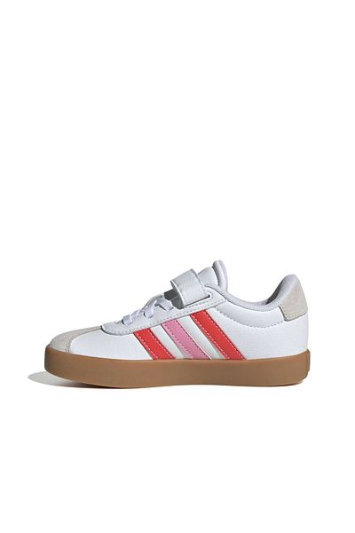 adidas Vl Court 3.0 Skateboarding Kids White Sneaker