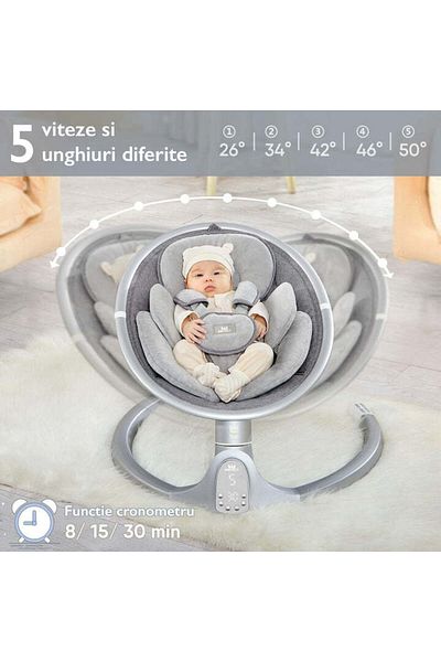 KidProtect Baby Bliss Electric Baby Swing - New Product