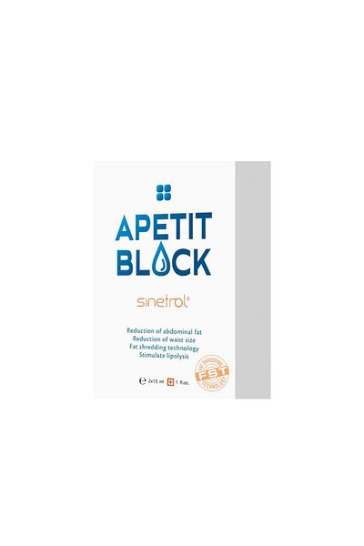 Apetit Block Sinetrol 2 Vials X 15 ml