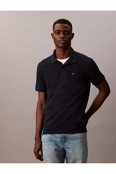Calvin Klein Men's navy blue polo t-shirts