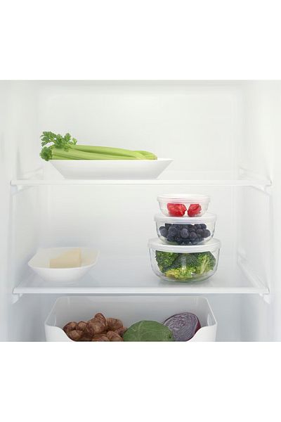 IKEA Food container with lid, set of 3, glass
