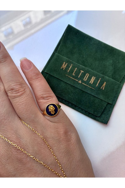 Miltonia Fatımanın Eli Serçe Gümüş Yüzük 925s