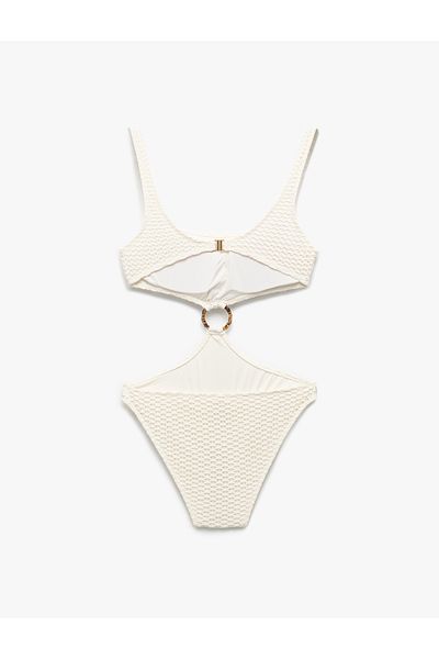 Koton Mesh Mayokini with Accessory Detail