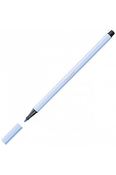 Stabilo - Felt Tip Crayons - Pen 68 - Ice Blue