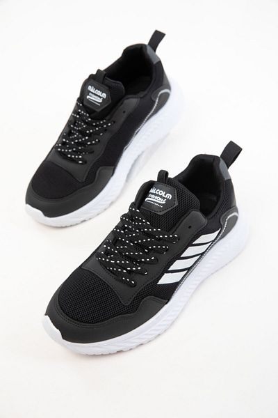 SOHO Black-White Men's Sneaker 20737