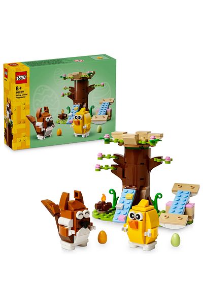 LEGO ®   Iconic Spring Animal Park 40709 - 8+ Bird and Squirrel Toy Construction Set (172 Pieces)