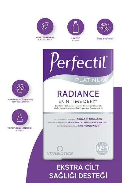 Perfectil Type 2 - Skin Health Vitamin, Silicon and Biotin Natural Aminek Containing Fish Collagen and Currant