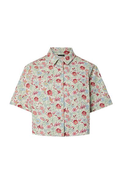 PIECES Cămașă din denim PCSALUME SS