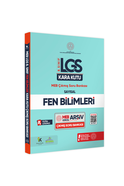 İnformal Yayınları 8.sınıf Lgs fen Bilimlerinin Kara Kutusu Dijital Çözümlü Ç...