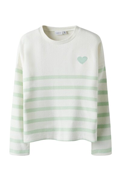 Name it Gossamer zöld gyerek pulóver