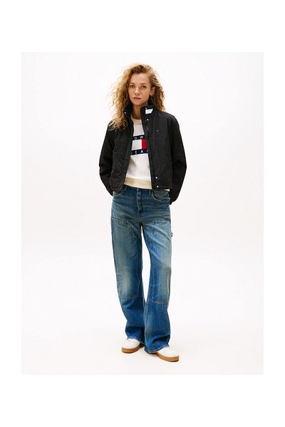 Tommy Hilfiger Prošívaná bunda TJW ESSENTIAL s vlajkami