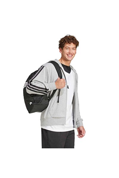 adidas Essentials 3-Stripes French Terry Full-Zip Hoodie