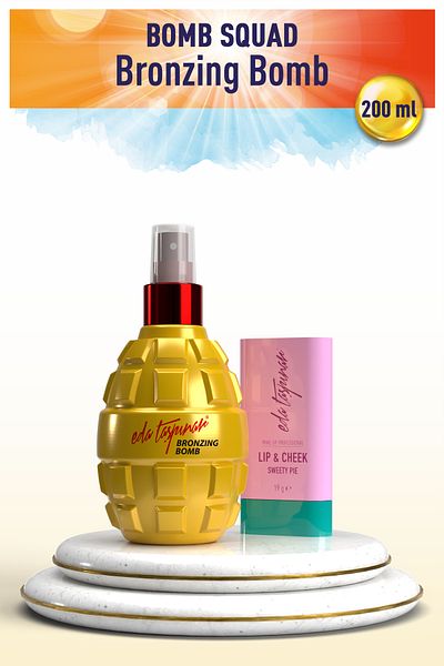 Eda Taşpınar Bronzing Bomb Spf0 200ml - Sweety Pie Makeup Stick