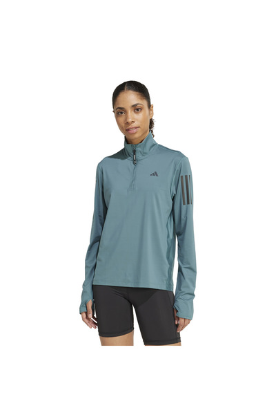 adidas Τοπ με φερμουάρ Own the Run Half-Zip