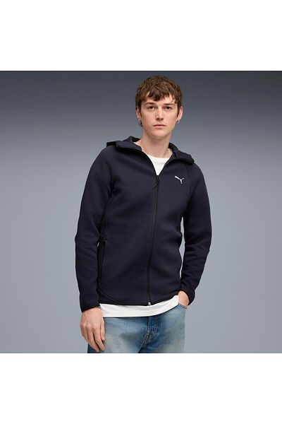 Puma Мъжки суитшърт EVOSTRIPE FZ Hoodie DK