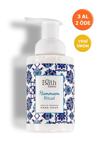 THE BATH FACTORY Moisturizing Purifying Turkish Bath Foam Soap 300 ml