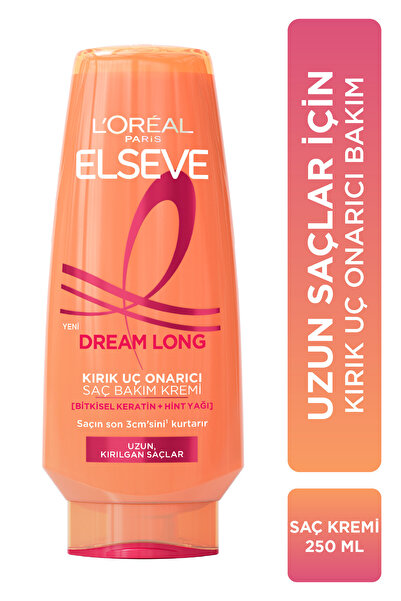 ELSEVE Dream Long Onarıcı Bakım Şampuanı 400ml & Saç Bakım Kremi 250ml & Mükemmel Düz Pürüzsüzleştici Serum