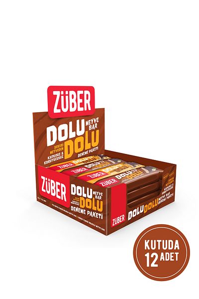 Züber Full Fruit Bar Trial Pack 30g X 12 Pieces