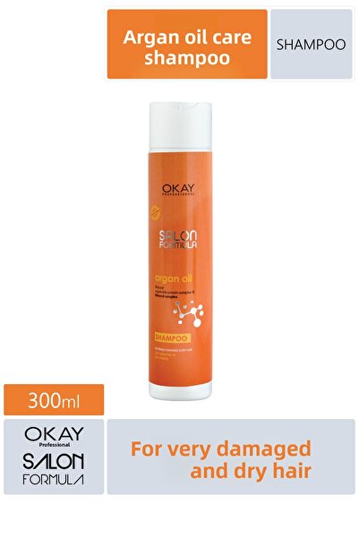 OKAYPROFESSIONNEL شامبو صالون تركيبة الأرغان الميت - 300 مل