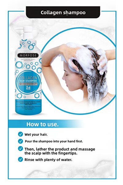 Morfose 1000 ml Collagen Hair Shampoo