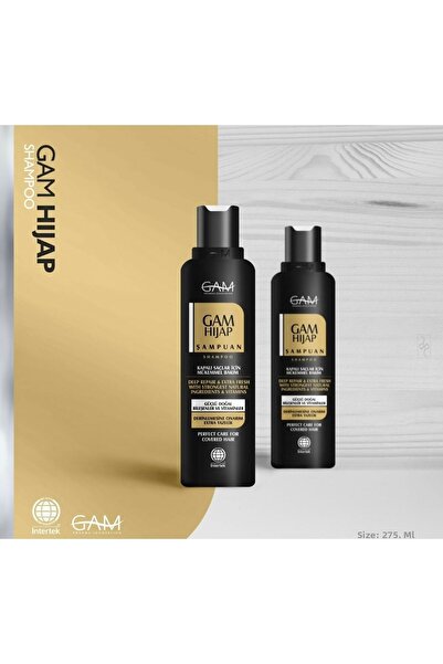 GAM Shampoo for Closed Hair 275 Ml, Hair Tips Protection Against Bifurcations and Fracture