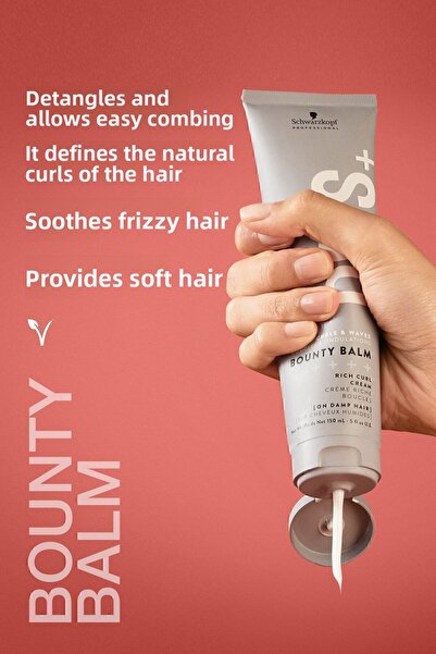 Osis كريم باونتي بالم لتجعيد الشعر - 150 مل × 2 قطعة| يحدد تجعيد الشعر الطبيعي، سهل التمشيط