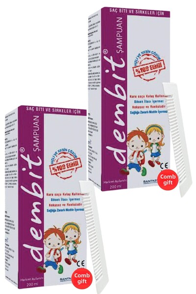 SANTASYA Snt Dembit Lice Shampoo 200 ml (2 Pieces)