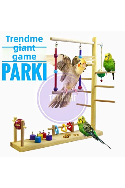 UniqBirdToys Trendme Swinged Bird Giant Playground with Toys