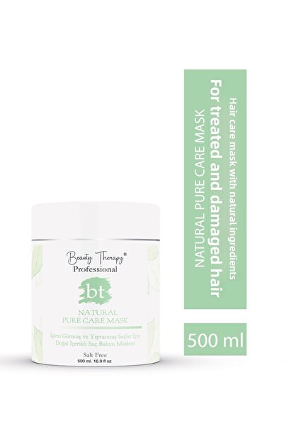 Beauty Therapy قناع العناية الطبيعي النقي الاحترافي للشعر المعالج والتالف 500 مل