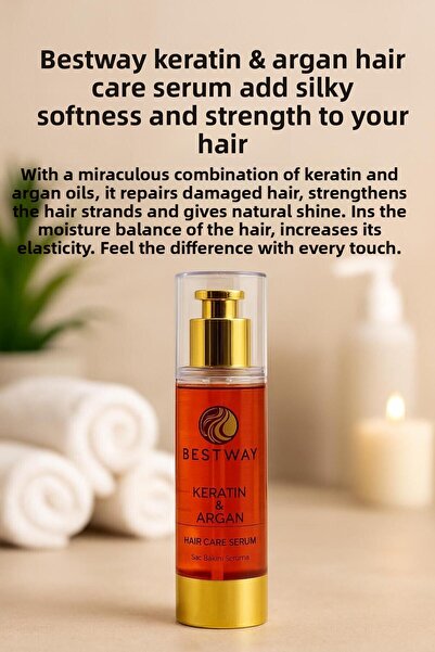 BESTWAY KUAFÖR & GÜZELLİK SALONU مصل العناية بالشعر بالكيراتين والأرغان