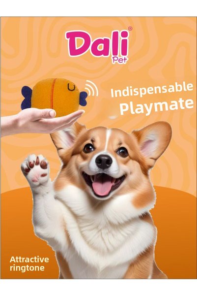 Dalipet 7 Different Patterns and Colorful Plush Dog Toys - Effective for Outside Health