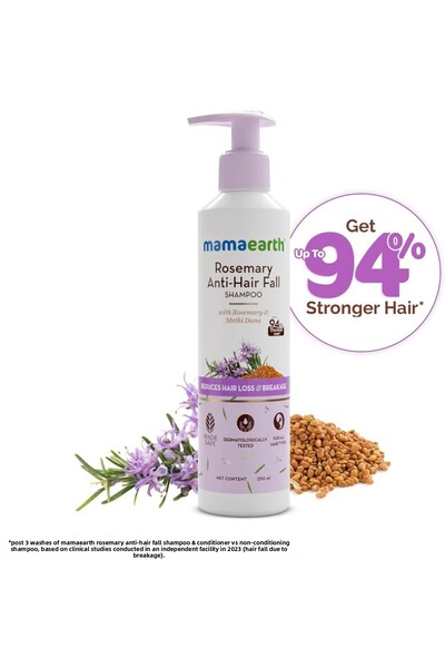 Mamaearth Rosemary Anti-Hairfall Shampoo 250 ml