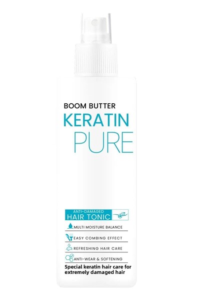 BOOM BUTTER Keratin Tonic for Excessive Damaged Hair 150ML