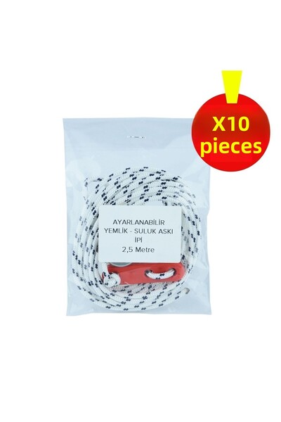 Vixpet 2.5 Meter Chicken Drinker and Feeder Hanger - Practical Kit 10 Pieces