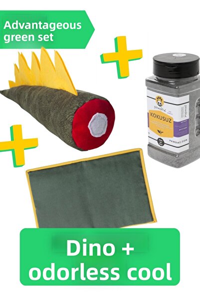 pawdaz مجموعة خضراء مفيدة (باردة - دينو - عديمة الرائحة)