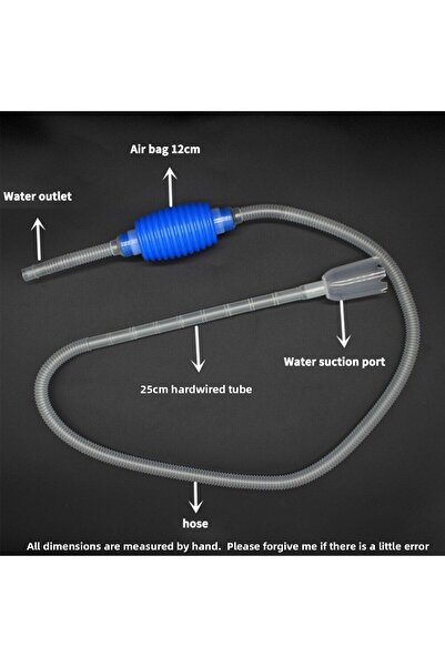 Choice كما هو موضح في الصورة، سيفون حوض السمك، سيفون مكنسة كهربائية، منظف فلت...